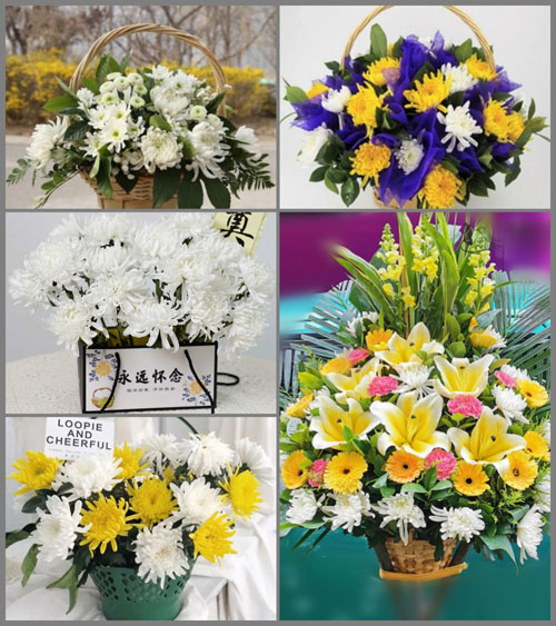 北京延庆区永宁镇王家堡村白事提篮配送